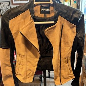 Express Leather jacket size Small